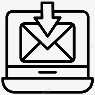 项目宣传直接消息电子邮件收件箱图标图标