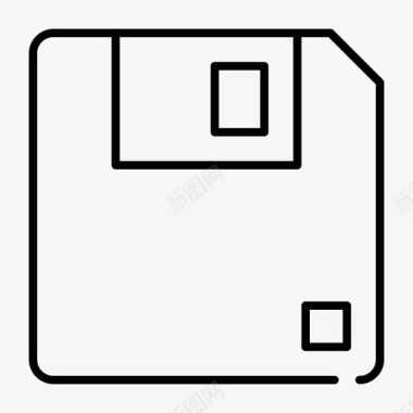 存储软盘应用程序保存图标图标