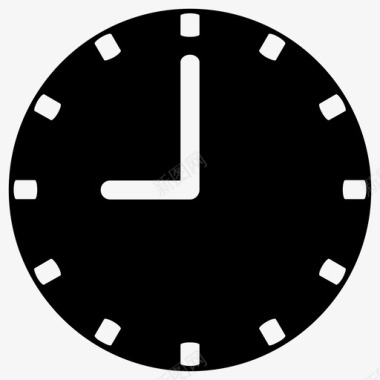 时钟时钟墙时钟工作图标图标
