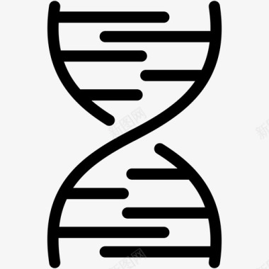 DNA基因结构dna生物化学遗传学图标图标