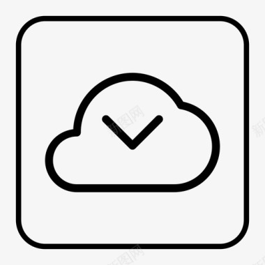 云传输云云存储传输图标图标