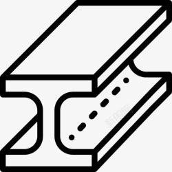 施工icon钢梁建筑施工图标高清图片