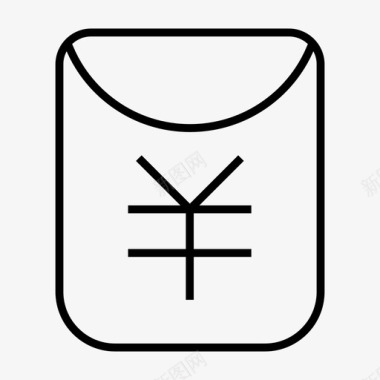 爱心红包素材红包图标