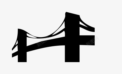 桥梁素材桥梁图标
