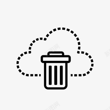 垃圾容器垃圾容器回收图标图标