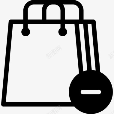 垃圾删除图标删除购物袋购物袋购买图标图标