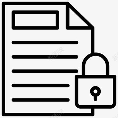运动会项目标志机密性加密文件安全图标图标