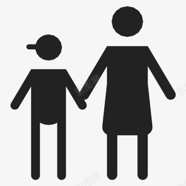抱着妈妈妈妈和儿子女儿家人图标图标