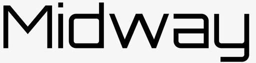 高清字体设计midway 官方字体图标