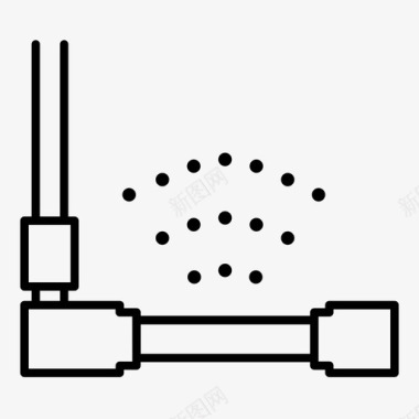 二氧化碳扩散器水族馆设备图标图标