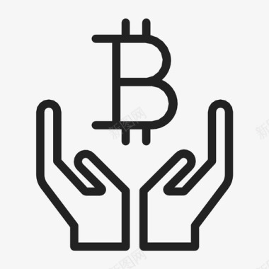 金融比特币比特币商业金融图标图标
