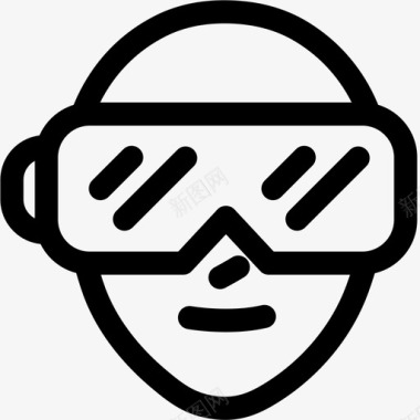 电子游戏虚拟现实电子游戏图标图标