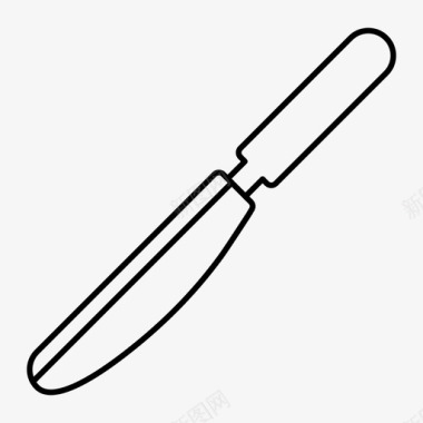 工具和用具刀烹饪切割图标图标
