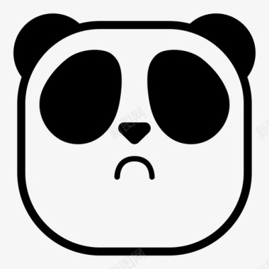 熊猫现在的熊猫情感不仅仅是版本图标图标
