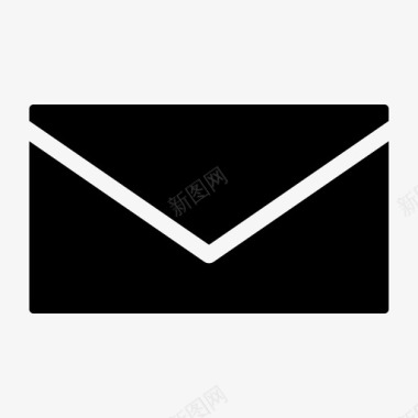 邮件信封基本资料图标图标