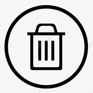 删除垃圾邮件删除图标