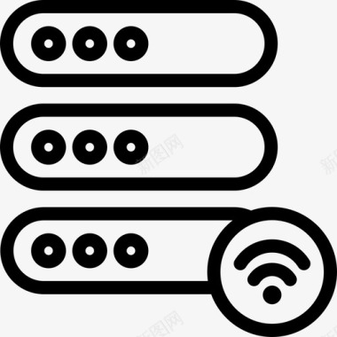 地瓜卷信号服务器数据数据库图标图标