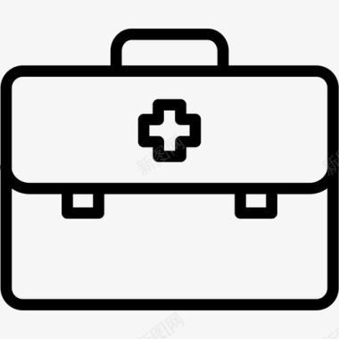 急救箱箱医疗图标图标