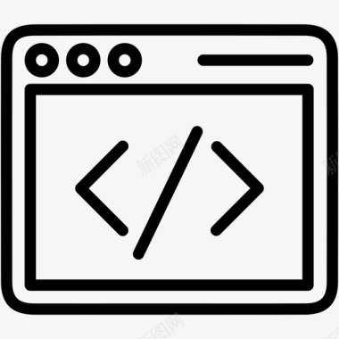 标志应用窗口应用程序代码图标图标
