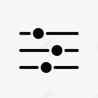 喇叭音量混音器音乐收音机图标图标