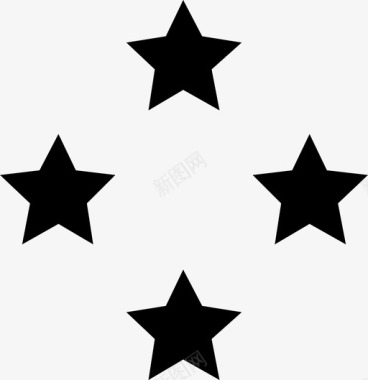 星星星星四颗图标图标