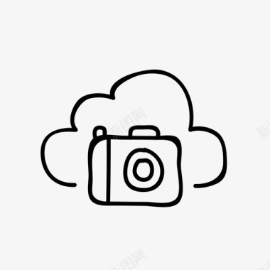 云彩相机设备数码图标图标