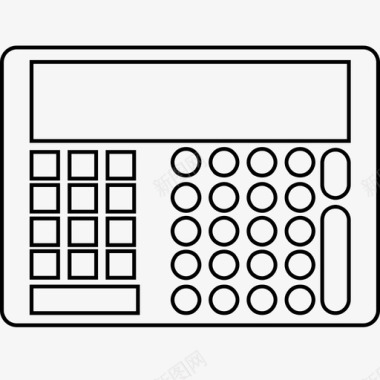 矢量计算器免费下载计算器分析商业图标图标