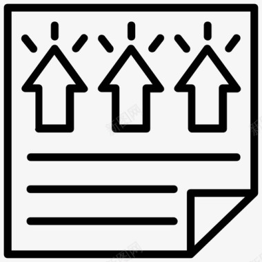 动机语录项目管理线图标图标