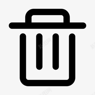 垃圾删除图标删除图标