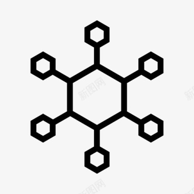 工业控制系统系统网格网络图标图标