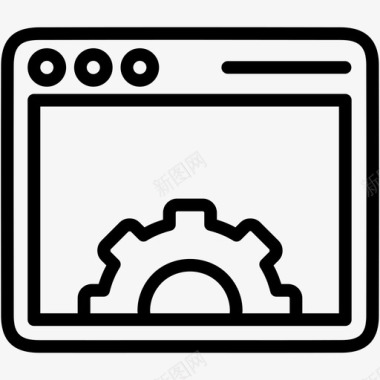 标志应用窗口应用程序浏览器图标图标