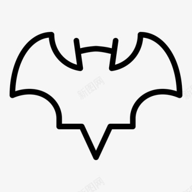 蝙蝠血吸血鬼图标图标