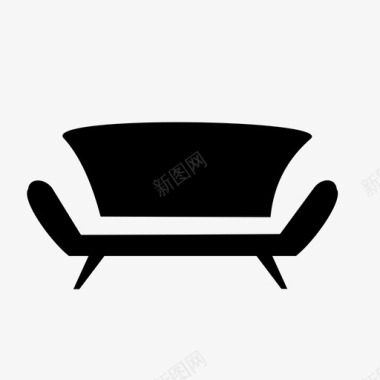座椅座椅椅子沙发图标图标