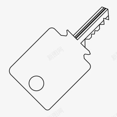 紧急开关钥匙关门图标图标