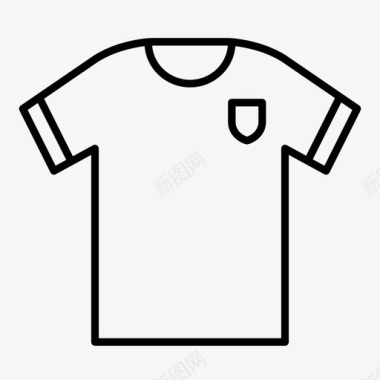 球衣足球衫足球球衣图标图标