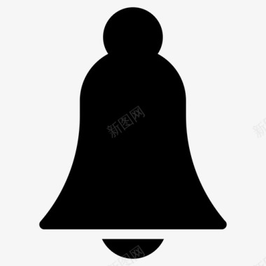 购物图标电子商务提醒铃声图标