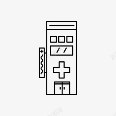 医生提醒诊所医生健康图标图标