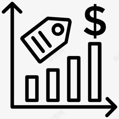 收入表市场分析销售图图标图标