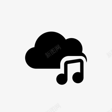 云上的音乐记事本用户界面图标网络图标图标