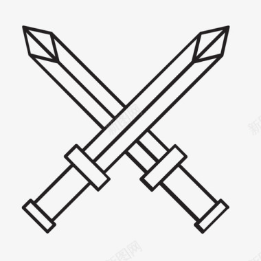 交叉剑权力游戏亚瑟王图标图标