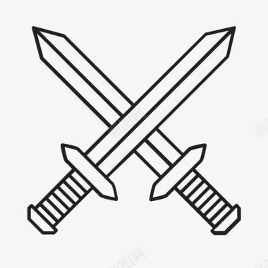交叉剑权力游戏亚瑟王图标图标