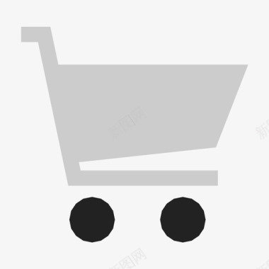 购物车超市手推车图标图标