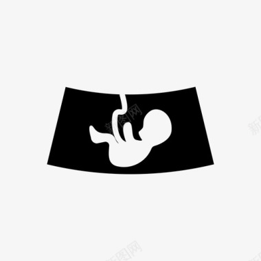 胎儿胚胎医学图标图标