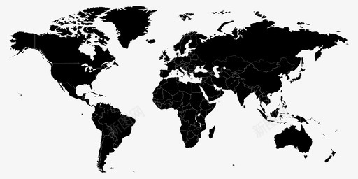 美食地图世界地图边界国家图标图标