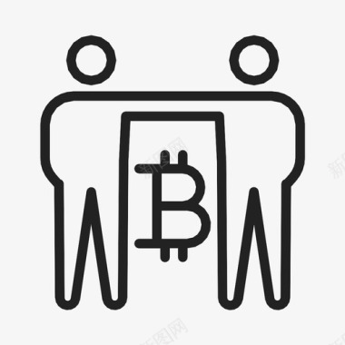 金融比特币比特币商业金融图标图标