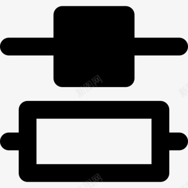 不同形状的按钮形状应用程序界面图标图标