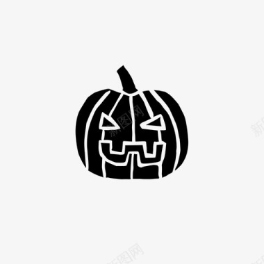 一笼jackolanternjacko灯笼万圣节图标图标