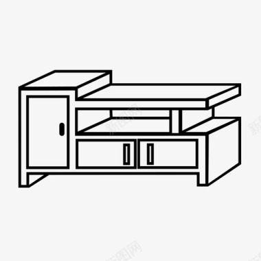 餐具瓷器餐具柜家具图标图标