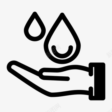 洗手养护图标图标