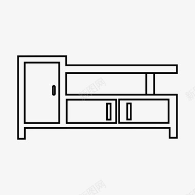 餐具瓷器餐具柜家具图标图标